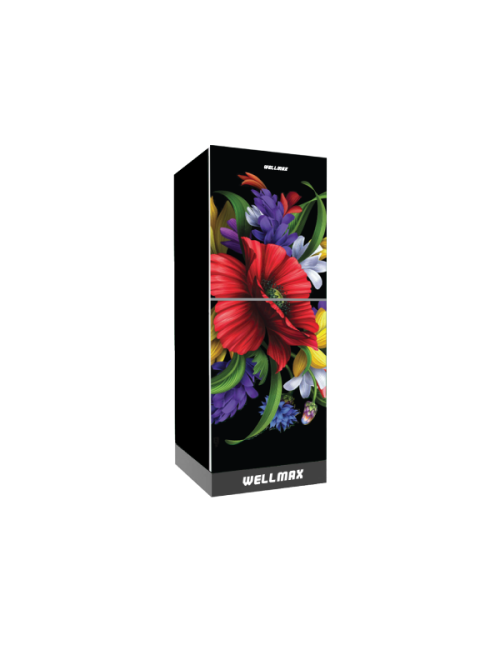 Wellmax Refrigerator WRA-213- GXXX Red Blossom